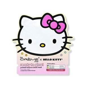 The Creme Shop x Hello Kitty Ready to Glow!✨✨ Printed Essence Sheet Mask…